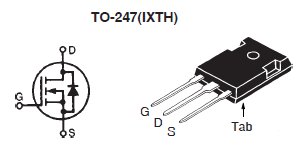IXTH460P2, Стандартный N-канальный силовой MOSFET